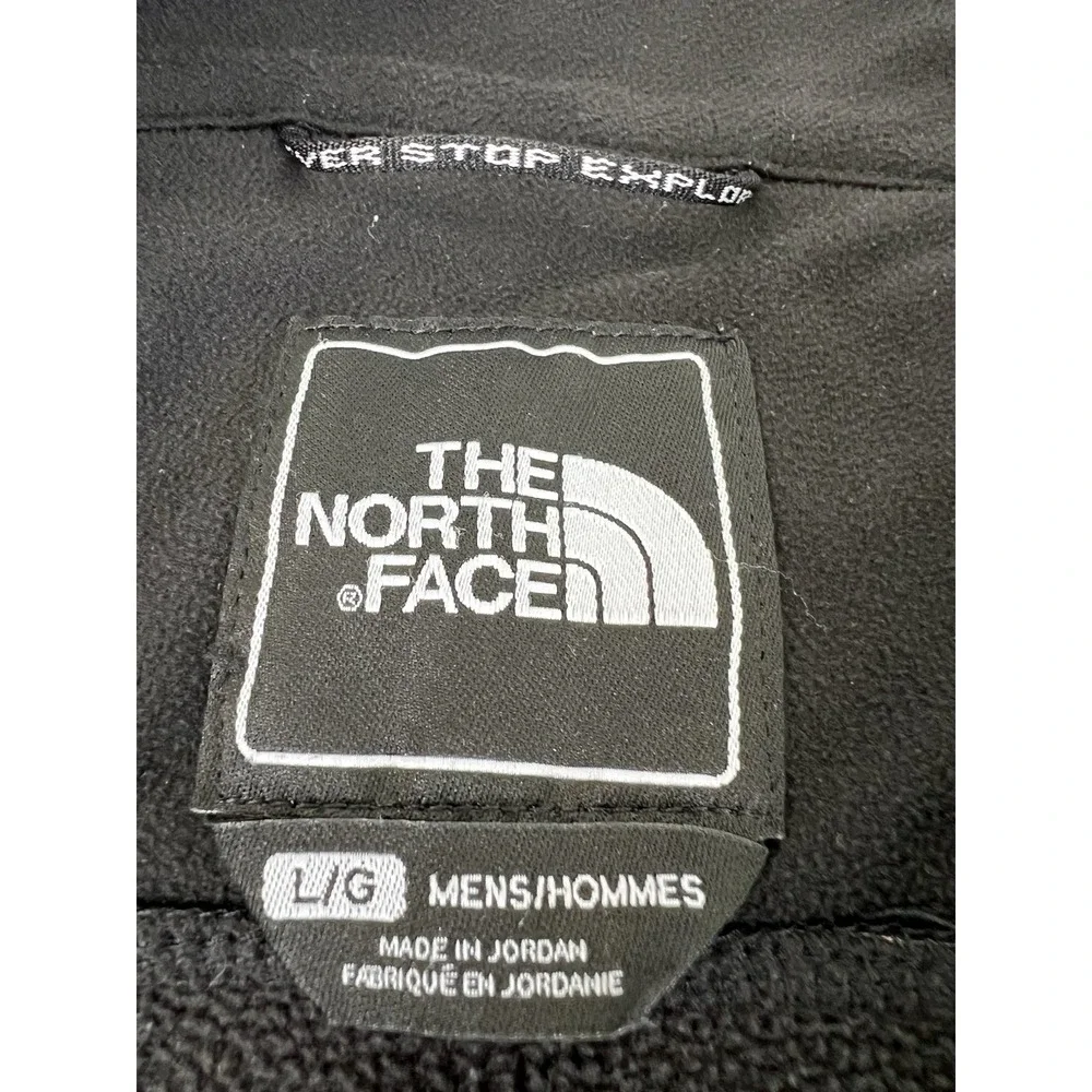 The North Face Logo Mens Sz Large Outdoor Hiking Softshell‎ Jacket